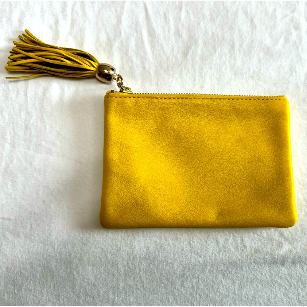 Yellow wallet